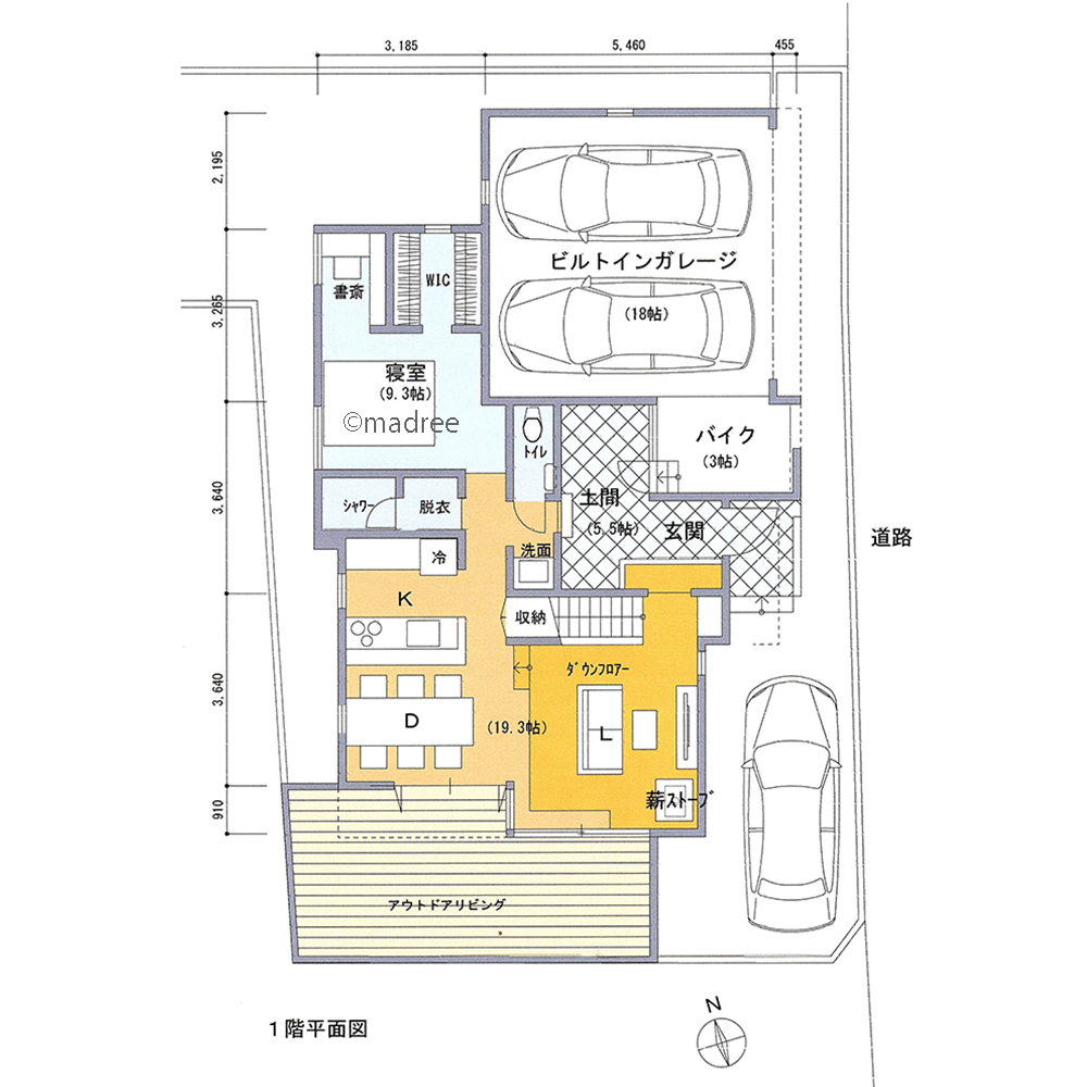 プライベート充実の家時間、パーソナルスペースで趣味を楽しむ家